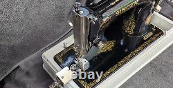 Vintage Singer 66 Centennial Sewing Machineexcellent1951serviced