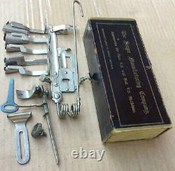 Vintage Singer Family and Medium Vibrating Shuttle Sewing Machine accessories