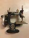 Vintage Singer Sew Handy Miniature Hand Crank Child's Sewing Machine Made In Usa