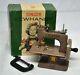 Vintage Singer Sewhandy Model#20 Childs Sewing Machine In Box, Withclamp Bren106