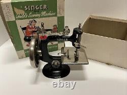 Vintage Singer Sewhandy No. 20 Child's Sewing Machine with Box