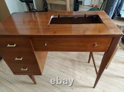Vintage Singer Sewing MCM Table Desk