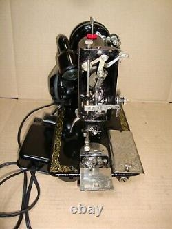 Vintage Singer Sewing Machine 99k, Serviced, #ef634731