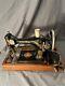 Vintage Singer Sewing Machine Model 128k La Vencedora Decals G Series