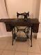 Vintage, Singer, Treadle Sewing Machine With Cabinet, Antique In Dallas Texas