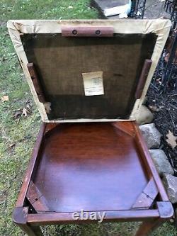 Vintage Springfield Furniture Sewing Machine Stool Chair withStorage Vanity Vinyl