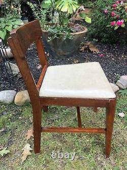 Vintage Springfield Furniture Sewing Machine Stool Chair withStorage Vanity Vinyl
