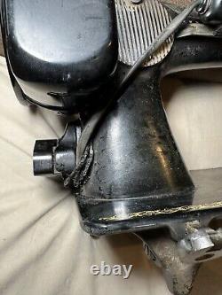 Vintage antique Singer 15-91 sewing machine 1950 AJ751912 with Accessories