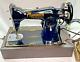 Vtg. Antique Plymouth Duchess Sewing Machine Japan Works Carry Case And Bonus