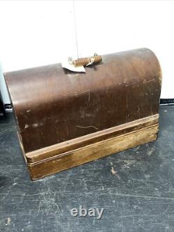 Vtg Singer BZ 10-8 Sewing Machine Simanco S. S. AU 52-16-5 Bakelite Pedal Repairs