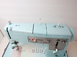 Vtg Singer Model 348 Style Mate Special ZIG-ZAG Sewing Machine W / Case + Acc