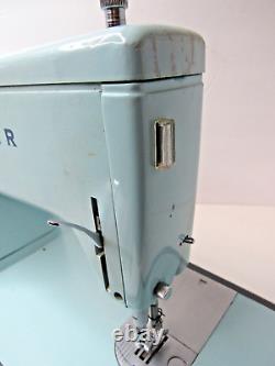 Vtg Singer Model 348 Style Mate Special ZIG-ZAG Sewing Machine W / Case + Acc