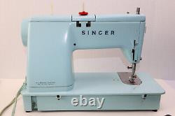 Vtg Singer ZigZag Sewing Machine Model 348 w Accessories Manual Style Mate