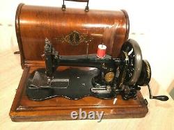 1888 Antique Singer 12k Violon Base Handcrank Machine À Coudre