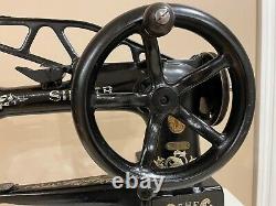 1900 Singer Industrial Cobblers En Cuir Machine À Coudre 29k2 Boot Patcher