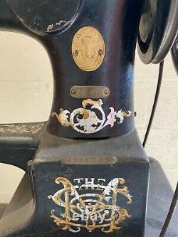 1914 Chanteur 29k1 Cordonnier Cuir Machine À Coudre Industrielle