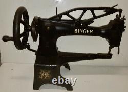 1931 Singer 29k51 Cordonnier En Cuir Machine À Coudre Industrielle
