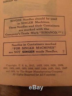 1950 Antique Machines À Coudre Singer