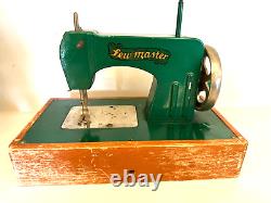 6 Machines à coudre vintage anciennes en jouet : allemandes, Singer, Ross, Mistress, Sew Master