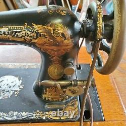 Antique 1874-1875 Singer Class127 Sphinx Treadle Machine À Coudre Modèle 16671265