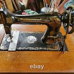 Antique 1874-1875 Singer Class127 Sphinx Treadle Machine À Coudre Modèle 16671265