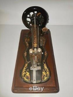 Antique 1879 Machines À Coudre Singer 12k De Base Fiddle Manivelle Acanthe
