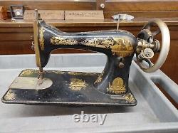 Antique 1915 Singer Sewing Machine Head Egyptian Sphinx