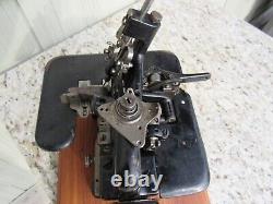 Antique Original 1913 Singer Machine À Coudre Modèle 81-10 Overlock Modèle #139316