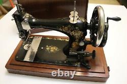 Antique Singer 1886 Machine À Coudre En Bon État De Fonctionnement(10566179)