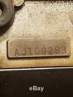 Antique Singer 221 Machine À Coudre Poids Plume Accessoires Pedal Case Nice 1949