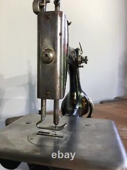 Antique Singer 24 Machine À Coudre En Chaîne Industrielle