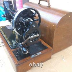 Antique Singer 99, 99k Hand Manivelle Machine À Coudre