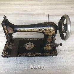 Antique Singer Machine À Coudre Vers 1891 Numéro De Série 10187071