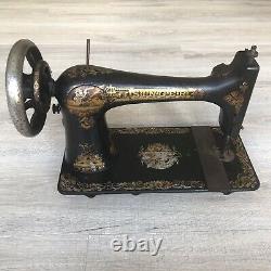 Antique Singer Machine À Coudre Vers 1891 Numéro De Série 10187071