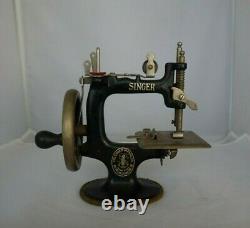 Antique Singer Sew Handy #20 Machine À Coudre Des Enfants
