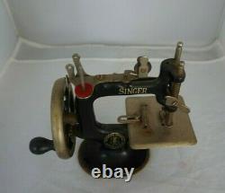 Antique Singer Sew Handy #20 Machine À Coudre Des Enfants