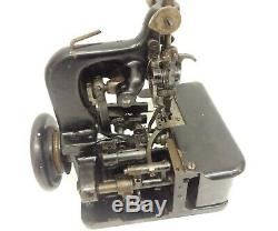 Antique Ultra Rare Modèle Chanteur 85-10 Machine À Coudre Surjeteuse 1925 Voir Circa