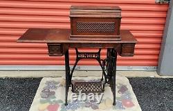 Antique Vintage 1880 Singer Machine À Coudre