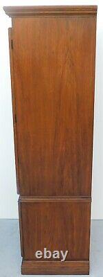 Antique/vtg Singer Model 380 Space Saver Wood Couture Cabinet Home Office Desk