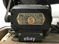 C'est La Fin! Vintage Singer 1948 Modèle 128-23 Machine À Coudre Avec Boîtier D'origine