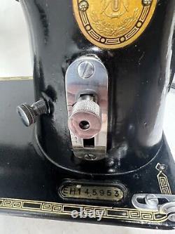 Chanteur 206k Machine À Coudre Vintage Restauration Fully (lisez La Description)