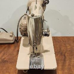 Excellente machine à coudre Singer des années 1950 191 B entièrement testée coud incroyablement France