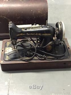 Machine À Coudre Portable Chanteur Antique