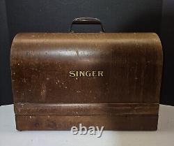 Machine à coudre Antique Singer Manufacturing Co. Modèle 128 Numéro de série JC157026 Testée