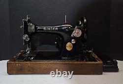 Machine à coudre Antique Singer Manufacturing Co. Modèle 128 Numéro de série JC157026 Testée