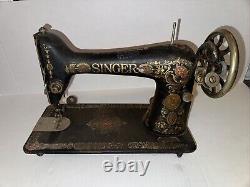 Machine à coudre Singer Antique de 1910 Série G Numéro de série G0940272 Sans Table