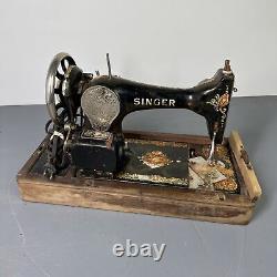 Machine à coudre Singer Antique de 1922 G9848496 avec pédale et instructions - PIÈCES