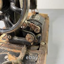 Machine à coudre Singer Antique de 1922 G9848496 avec pédale et instructions - PIÈCES