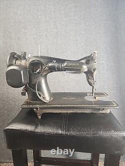 Machine à coudre Singer Featherweight vintage de 1929 201-2 Chat S4 AG903988 Pour Pièces