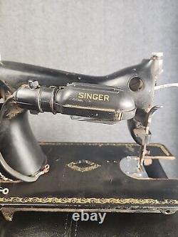 Machine à coudre Singer Featherweight vintage de 1929 201-2 Chat S4 AG903988 Pour Pièces